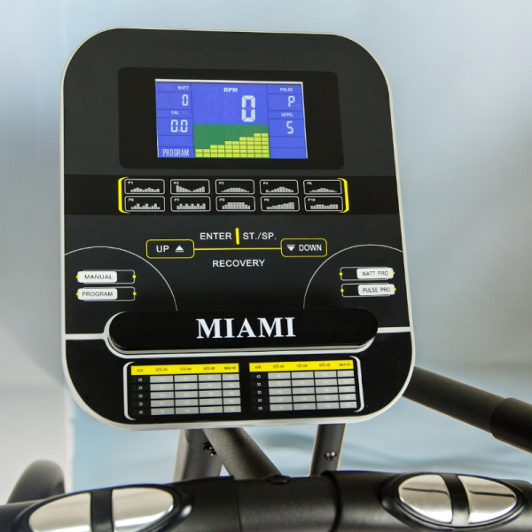 Эллиптический тренажер Черный / Тихий, универсальный и эффективный